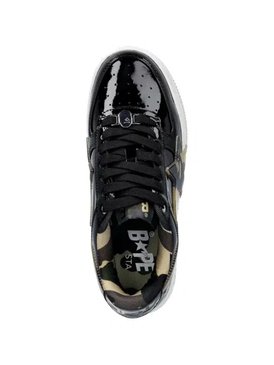 A Bathing Ape Camouflage-pattern Sneakers In Multi