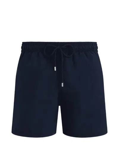Vilebrequin Recycled Nylon Swim Shorts With Elastic Waistband In Blue