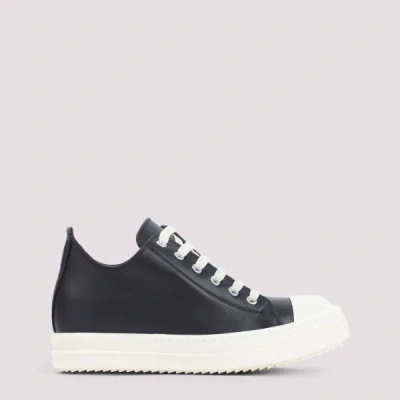 Rick Owens Women Blackwhite Lace Up Sneakers, 3.5 Luxury Sneakers For Women Darveys In Black