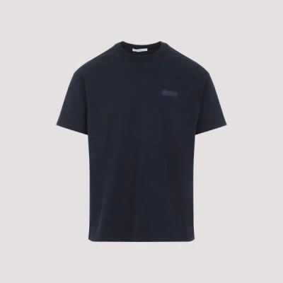 Givenchy Dark Navy Blue Cotton T-shirt In Blue