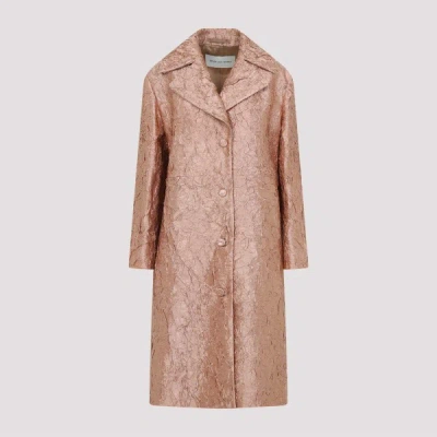 Dries Van Noten Ricca Double Breasted Jacket For Women In Pink