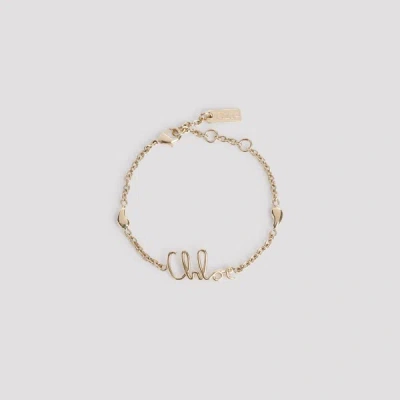 Chloé Adjustable Length Statement Accessory In Gold