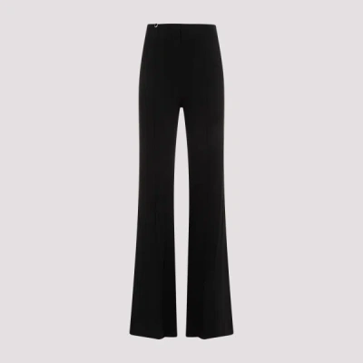 Jacquemus Le Pantalon Apollo High-rise Flared Pants In Black