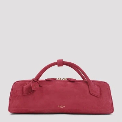 Alaïa Le Teckel Suede Clutch