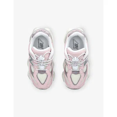 New Balance 9060 Lace Sneakers Kids In Pink