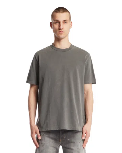 Our Legacy Mens Worn Black Boxy Short-sleeve Cotton-jersey T-shirt In Gray