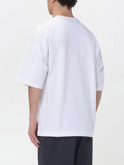 Dolce & Gabbana Men White Cotton Printed Oversized T-shirt In White