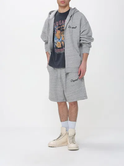 Dsquared2 Sweater Men  In Silver