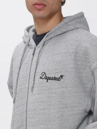 Dsquared2 Sweater Men  In Silver