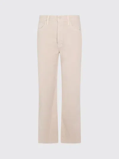 Mother The Dodger Sneak Relaxed Straight Leg Jeans In Pink