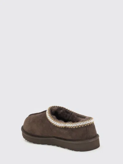 Ugg Tasman Cocoa-coloured Eather Slip-ons In Brown