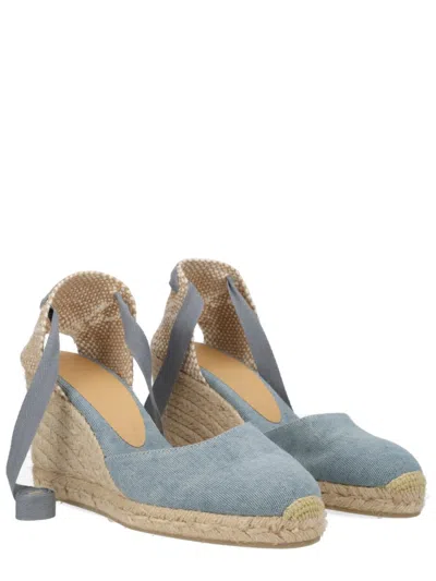 Castaã±er Carina Tie Espadrilles In Blue