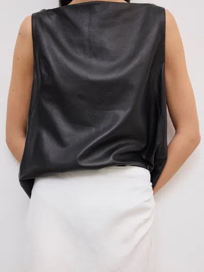 House Of Dagmar Draped Midi Skirt In White