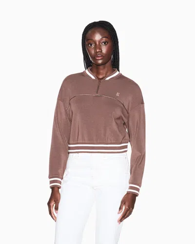 Armani Exchange Sweatshirt In Technical Fabric In Multi