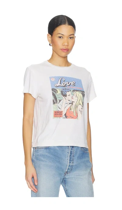 Re/done Classic Tee Swipe In White