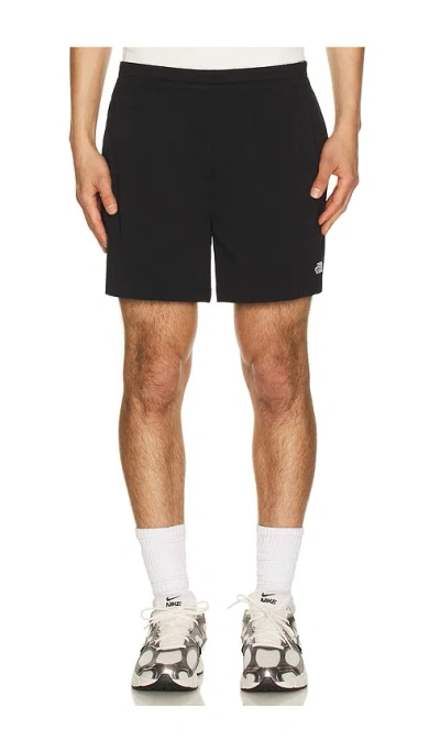 The North Face Bermuda Cotton Shorts Elasticated Waistband In Black