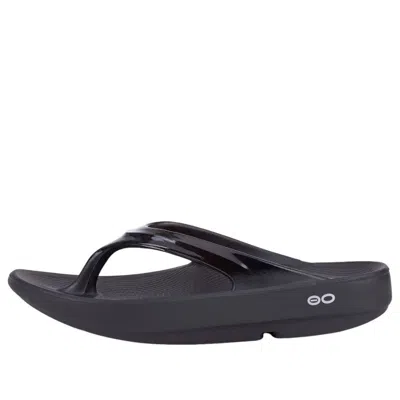 Oofos Oolala Flip Flop In Black