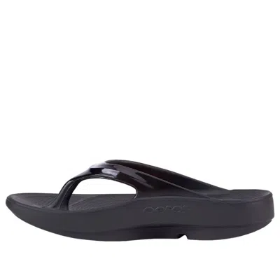 Oofos Oolala Flip Flop In Black