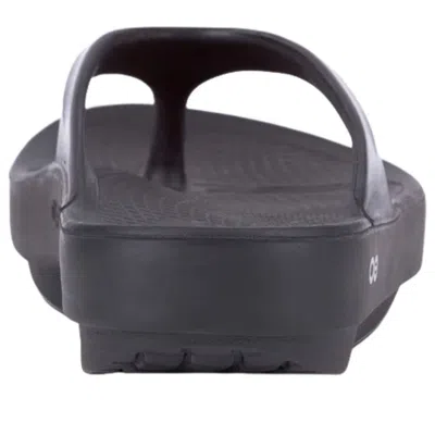 Oofos Oolala Flip Flop In Black