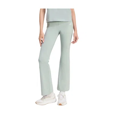 Adidas Originals Adidas Essentials Small Logo Flared Leggings In Metallic