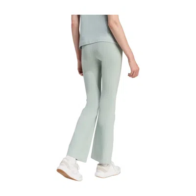 Adidas Originals Adidas Essentials Small Logo Flared Leggings In Metallic