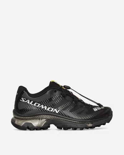 Salomon Streamlined Black Sneakers With Rugged Outsole And Breathable Upper