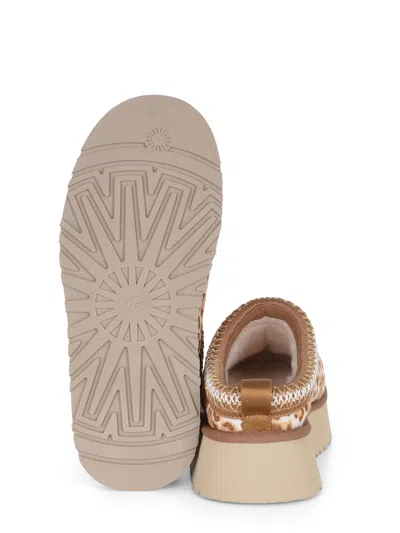 Ugg Tazz Plains Slippers Felicity Leopard Jasmine In Multi