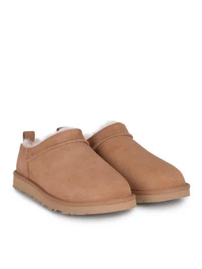 Ugg "classic Micro" Boots In Brown