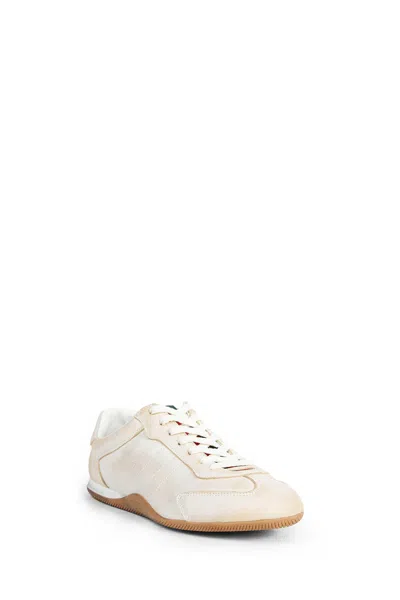 Gucci Elan Washed Leather Low-top Sneakers In Multi
