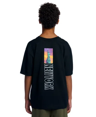Sovereign Code Boys' 5-20 Graphic T-shirt In Black