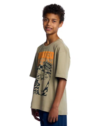 Sovereign Code Boys' 5-20 Graphic T-shirt In Brown