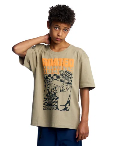 Sovereign Code Boys' 5-20 Graphic T-shirt In Brown