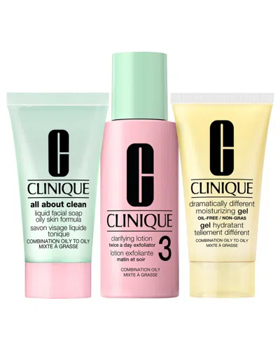 Clinique 3-pc. Healthy Skin 3-step Skincare Set In Transparent