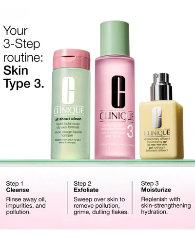 Clinique 3-pc. Healthy Skin 3-step Skincare Set In Transparent