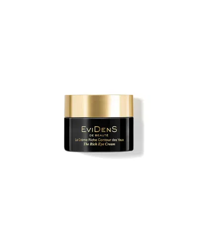 Evidens De Beauté The Rich Eye Cream In Transparent