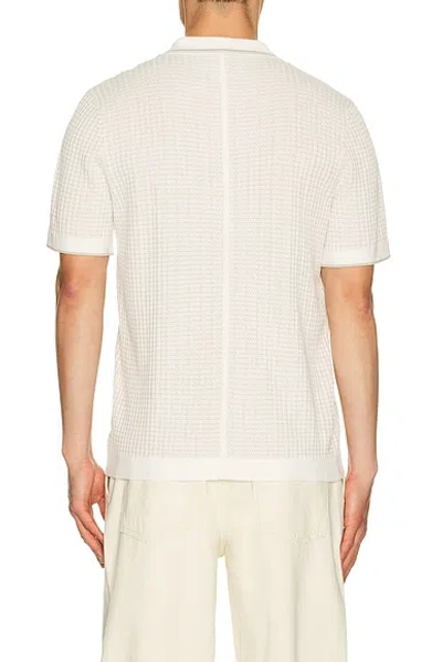 Rag & Bone Harvey Rib Polo In Multi