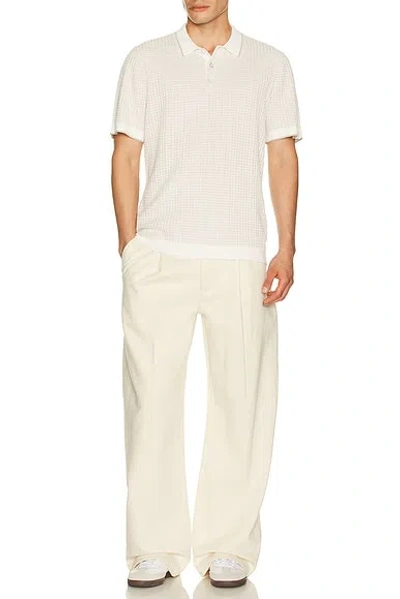 Rag & Bone Harvey Rib Polo In Multi