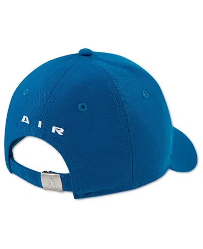 Jordan Boys' 8-20 Structured Strap Back Cap In Blue