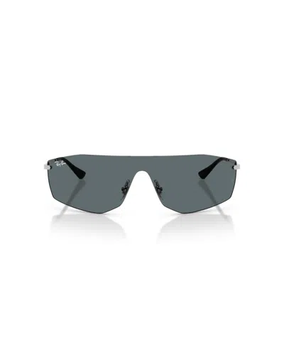 Ray Ban Alix Bio-based Sonnenbrillen Silber Fassung Grau Glas 01-41 In Silver