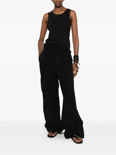 Entire Studios Drawstring Trousers In Black