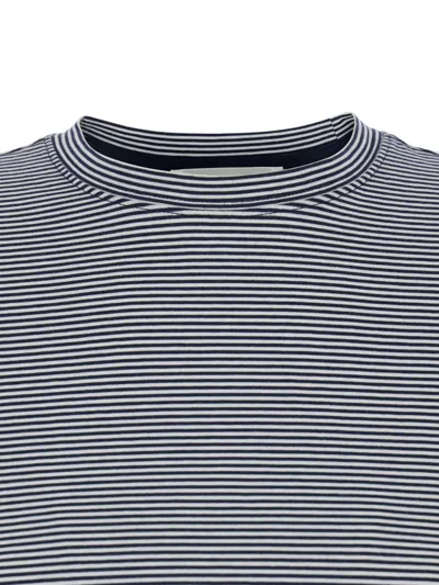 Frame Striped T-shirt In Blue