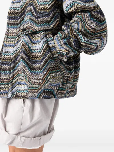 Missoni Zigzag-pattern Jacket In Multi