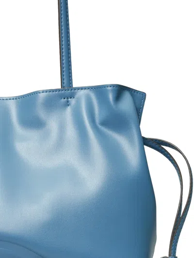 Tory Burch Ella Small Drawstring Tote In Blue