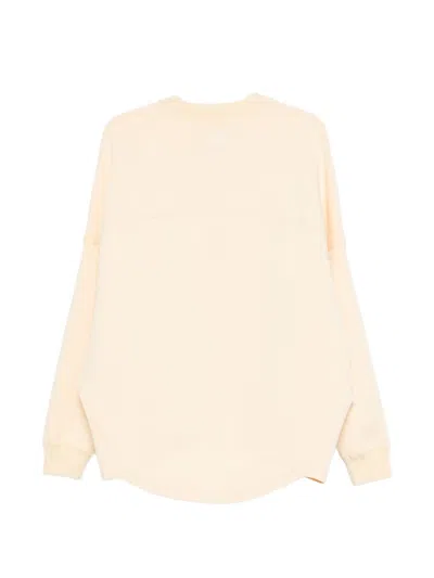Plan C Crew-neck Sweatshirt In Yellow