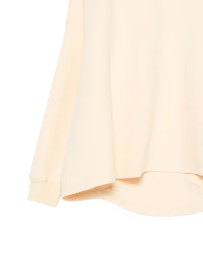 Plan C Crew-neck Sweatshirt In Yellow