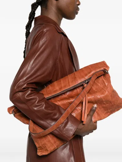 Sommet Medium Lexi Top-zip Leather Shoulder Bag In Pattern
