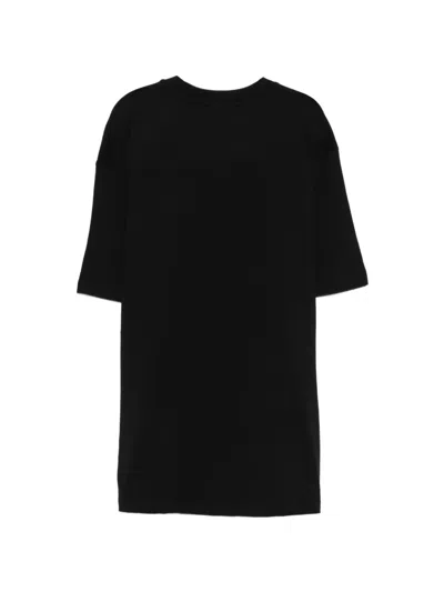 Msgm Logo-print T-shirt In Black