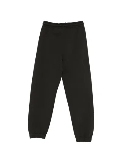 Msgm Logo-patch Tracksuit Bottoms In Black