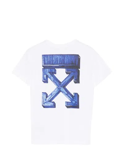 Off-white Cotton Arrows T-shirt In White