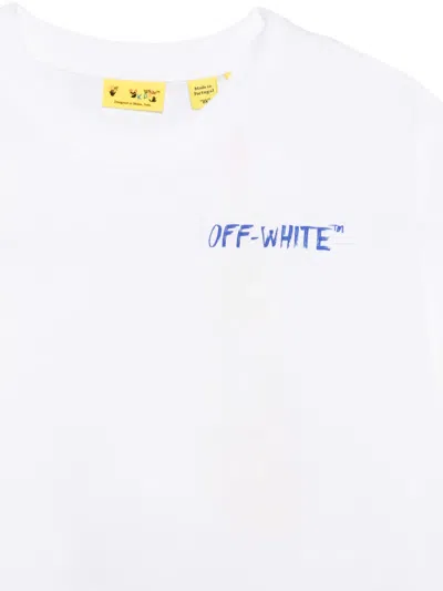 Off-white Cotton Arrows T-shirt In White